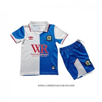 Camiseta Primera Blackburn Rovers Nino 26-27