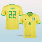 Camiseta Primera Brasil Jugador Bremer 2022