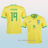 Camiseta Primera Brasil Jugador Raphinha 2022