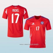 Camiseta Primera Chile Jugador Medel 2024
