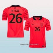 Camiseta Primera Corea del Sur Jugador Lee Kang In 2022