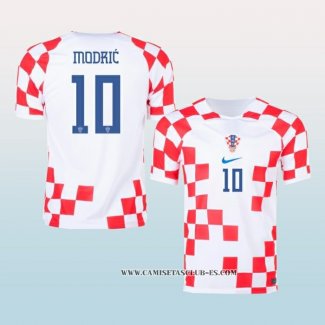 Camiseta Primera Croacia Jugador Modric 2022