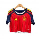 Camiseta Primera Espana Mujer Corta 2026