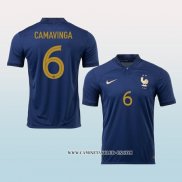 Camiseta Primera Francia Jugador Camavinga 2022