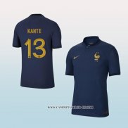Camiseta Primera Francia Jugador Kante 2022