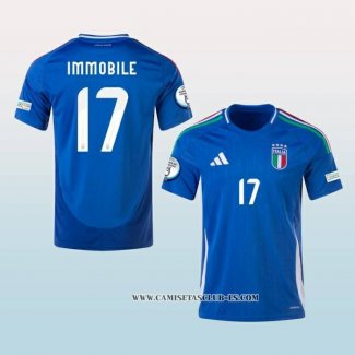 Camiseta Primera Italia Jugador Immobile 24-25