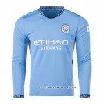 Camiseta Primera Manchester City 24-25 Manga Larga