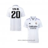 Camiseta Primera Real Madrid Jugador Vini JR. 22-23