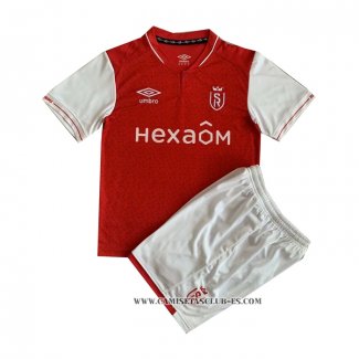 Camiseta Primera Stade de Reims Nino 23-24