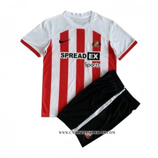 Camiseta Primera Sunderland Nino 23-24