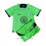 Camiseta Primera Wolfsburg Nino 22-23