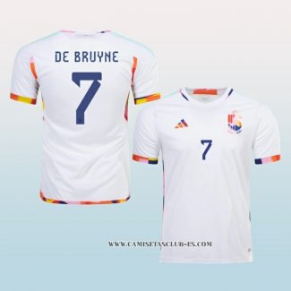 Camiseta Segunda Belgica Jugador De Bruyne 2022