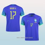 Camiseta Segunda Brasil Jugador Bruno G. 2022