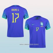 Camiseta Segunda Brasil Jugador Bruno G. 2022