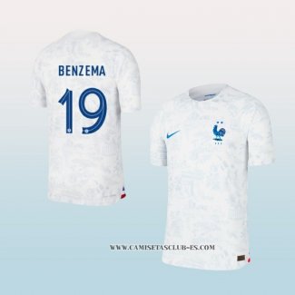 Camiseta Segunda Francia Jugador Benzema 2022