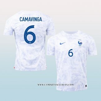 Camiseta Segunda Francia Jugador Camavinga 2022