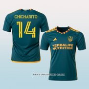 Camiseta Segunda Los Angeles Galaxy Jugador Chicharito 23-24