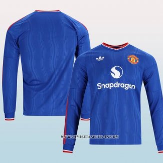 Camiseta Segunda Manchester United 26-27 Manga Larga