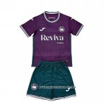 Camiseta Segunda Swansea City Nino 25-26