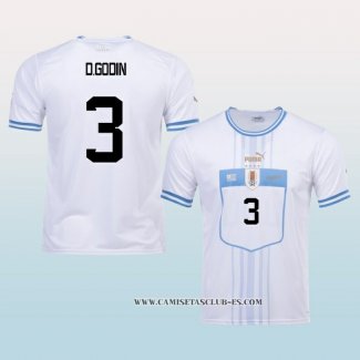 Camiseta Segunda Uruguay Jugador D.Godin 2022