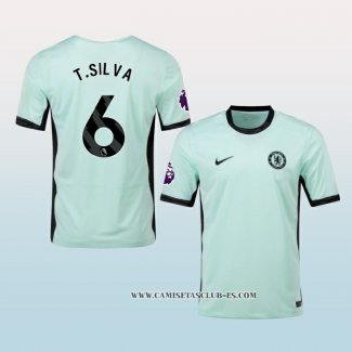 Camiseta Tercera Chelsea Jugador T.Silva 23-24