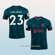 Camiseta Tercera Liverpool Jugador Luis Diaz 22-23