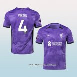 Camiseta Tercera Liverpool Jugador Virgil 23-24