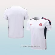 Camiseta de Entrenamiento Bayern Munich 22-23 Blanco