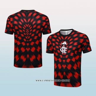 Camiseta de Entrenamiento Flamengo 25-26 Negro Rojo