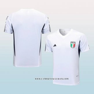 Camiseta de Entrenamiento Italia 23-24 Blanco