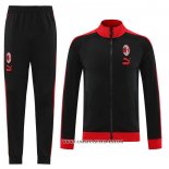 Chandal de Chaqueta del AC Milan 23-24 Negro