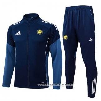 Chandal de Chaqueta del Al Nassr Nino 25-26 Azul