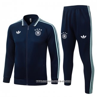 Chandal de Chaqueta del Alemania Nino 26-27 Azul