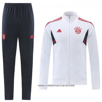 Chandal de Chaqueta del Bayern Munich 22-23 Blanco