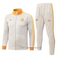 Chandal de Chaqueta del Bayern Munich Nino 26-27 Naranja Crema