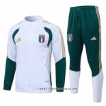 Chandal de Chaqueta del Italia 26-27 Blanco