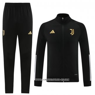 Chandal de Chaqueta del Juventus 23-24 Negro