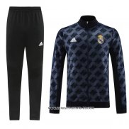 Chandal de Chaqueta del Real Madrid 23-24 Azul Oscuro