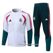 Chandal de Chaqueta del Real Madrid 26-27 Blanco Rojo