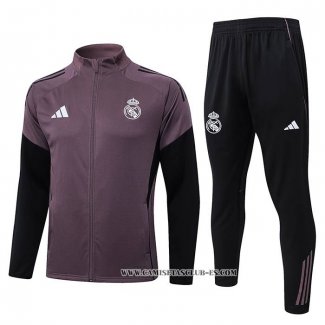 Chandal de Chaqueta del Real Madrid 26-27 Purpura
