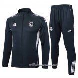 Chandal de Chaqueta del Real Madrid Nino 25-26 Gris