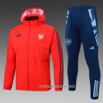 Chandal de Rompevientos del Arsenal 24-25 Rojo