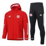 Chandal de Rompevientos del Brasil 2021 Rojo