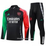 Chandal de Sudadera del Arsenal 24-25 Negro