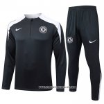 Chandal de Sudadera del Chelsea 25-26 Negro