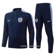 Chandal de Sudadera del Inglaterra Nino 26-27 Azul