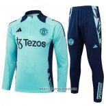 Chandal de Sudadera del Manchester United 24-25 Verde