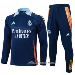 Chandal de Sudadera del Real Madrid 24-25 Azul