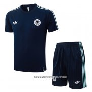 Chandal del Alemania 26-27 Manga Corta Azul - Pantalon Corto
