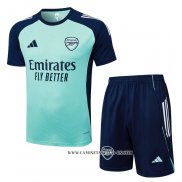 Chandal del Arsenal 25-26 Manga Corta Verde - Pantalon Corto